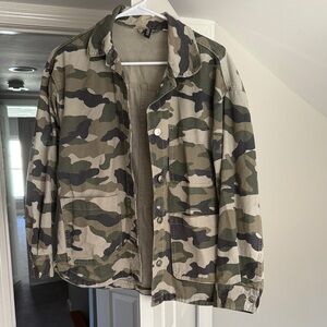 H&M Green Camo Jacket